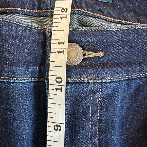 Lauren Ralph Lauren | Skinny Cropped Slimming Fit Dark Wash Jeans, 16, NWT - Picture 11 of 12